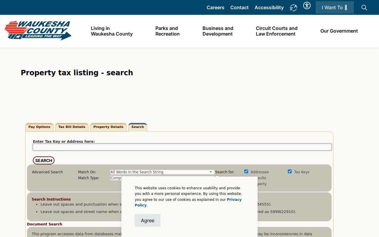 Menomonee Falls residents directory Tax Listing search