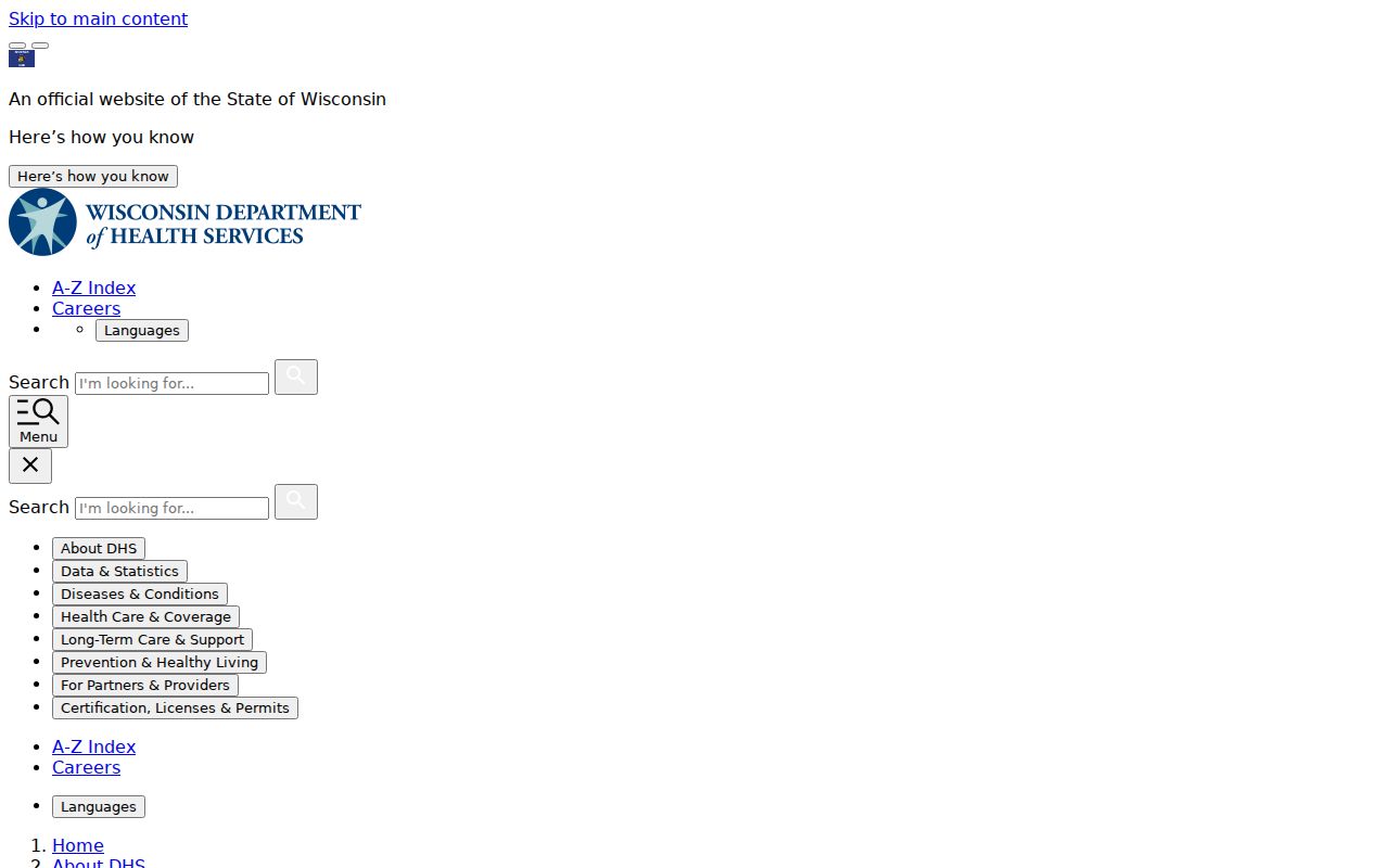Wisconsin vital records forms for a Menomonee Falls resident lookup